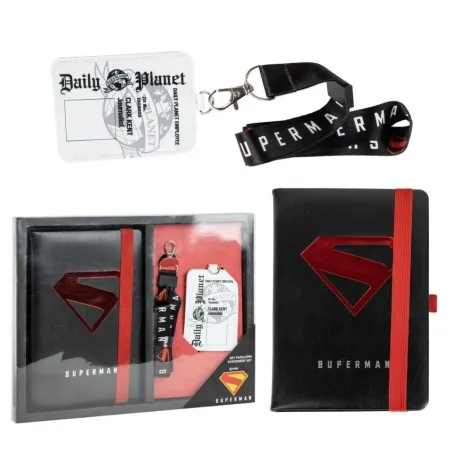 Set papelería Superman 21×15×1 5 cm DC Comics