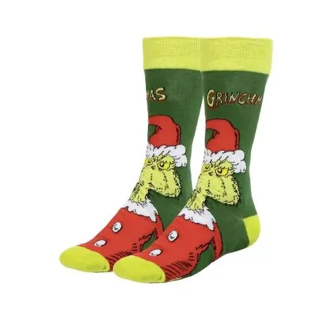 Pack 3 calcetines The Grinch algodón tallas 38-45