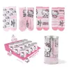 Pack calcetines Hello Kitty 4-uds algodón tallas 2