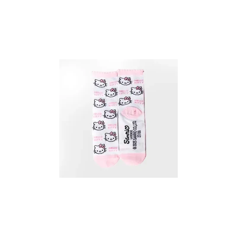 Pack calcetines Hello Kitty 4-uds algodón tallas 2