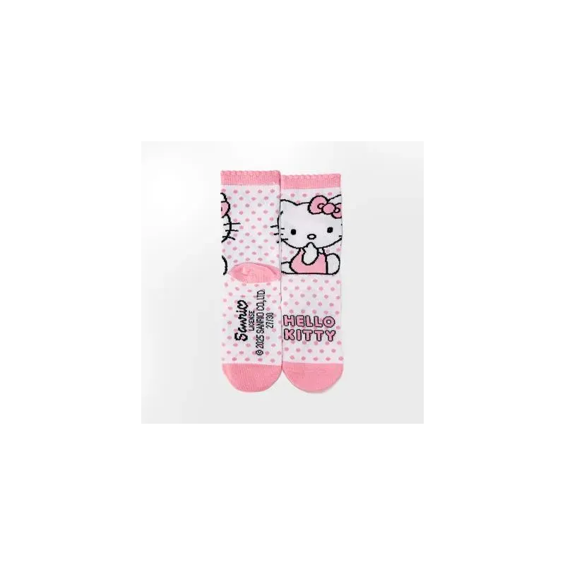 Pack calcetines Hello Kitty 4-uds algodón tallas 2