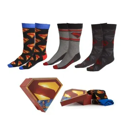 Pack 3 calcetines Superman algodón 38-45