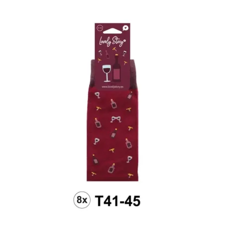 Calcetines - Vino - T41-45 