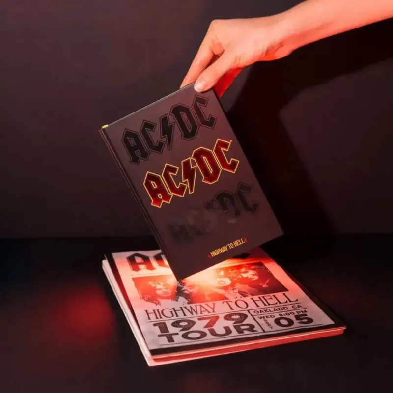 Cuaderno Premium A5 AC/DC Oficial