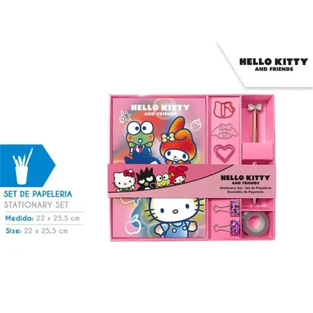 Set Papeleria Hello Kitty 12X2