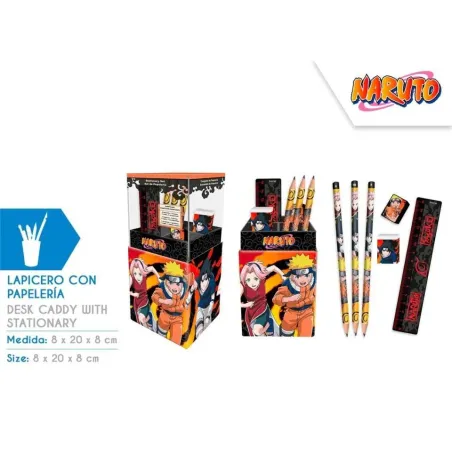 Lapicero Con Papeleria Naruto 6X4 