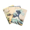 Pack 3 Cuadernos A6 La Gran Ola De Kanagawa Hokusa