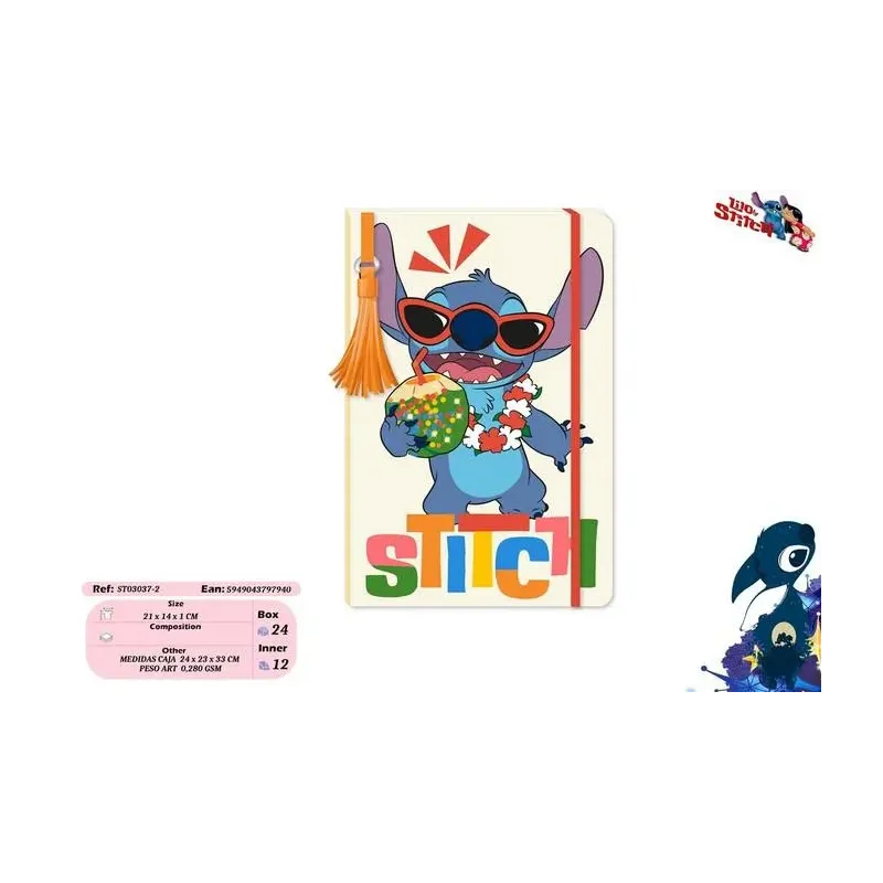 Cuaderno De Notas Watermelon Lilo&Stitch