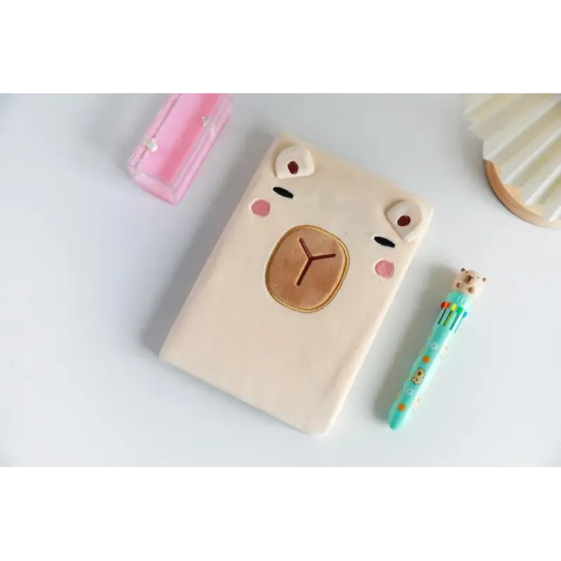 Libreta Plush CAPYBARA