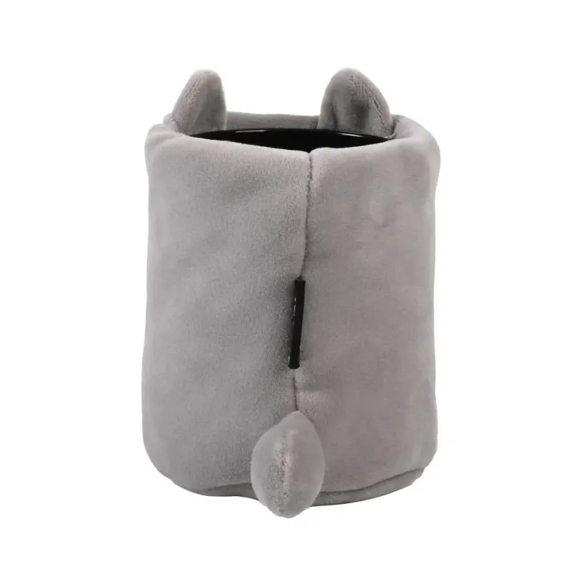 Portabolígrafos Plush Grey Cat