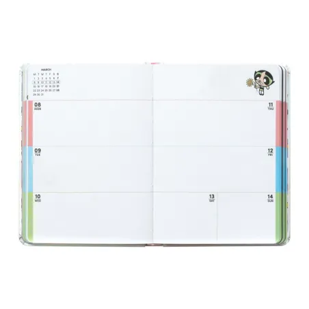 Agenda Pocket Supernenas ENG 17 Meses