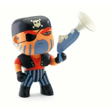 Figura Arty Toys Jack Skull Djeco Pirata