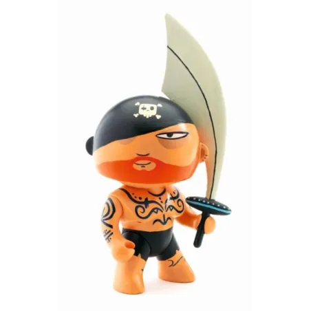 Figura Arty Toys Tatoo Djeco Pirata