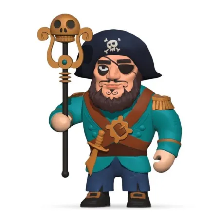 Figura Arty Toys Ze Piratous Djeco Capitán