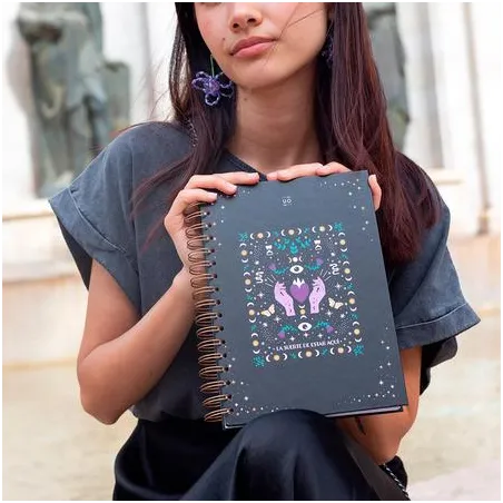Libreta La Suerte de Estar Aquí 200 Páginas