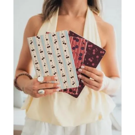 Set 3 Cuadernos Cherry A5 Kokonote 32 Hojas