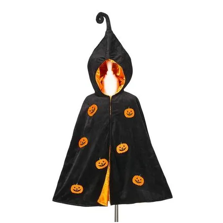 Capa Disfraz Calabaza Halloween 4-8 años Souza