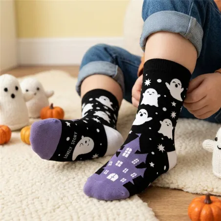 Calcetines Halloween Boo Night Talla 24-29