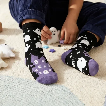 Calcetines Halloween Boo Night Talla 24-29