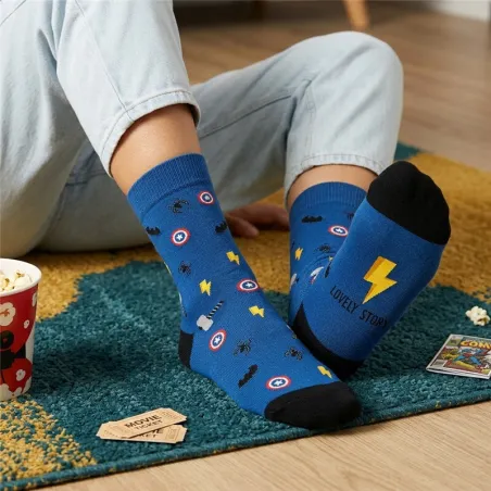 Calcetines Superhéroes Hero Squad Talla 36-41