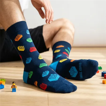 Calcetines Bloques Block Build Talla 41-46