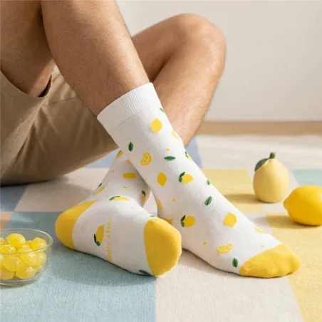 Calcetines Limones Fresh Lemon Talla 41-46