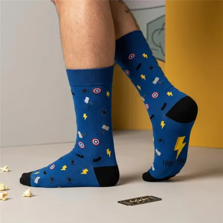 Calcetines Superhéroes Hero Squad Talla 41-46