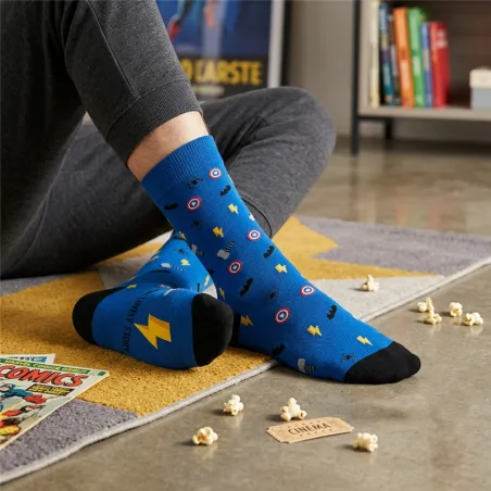 Calcetines Superhéroes Hero Squad Talla 41-46
