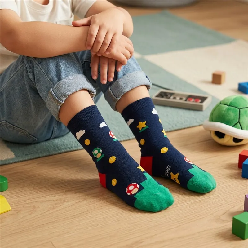 Calcetines Gamer Level Boss Talla 30-35