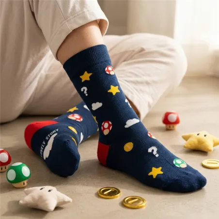 Calcetines Gamer Level Boss Talla 41-46