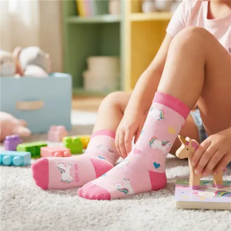 Calcetines Unicornio Magic Horn Talla 30-35