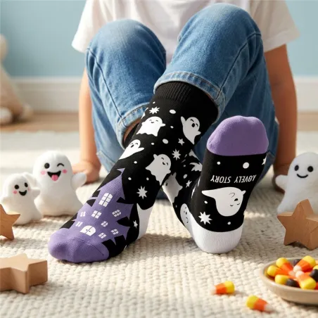Calcetines Halloween Boo Night Talla 30-35