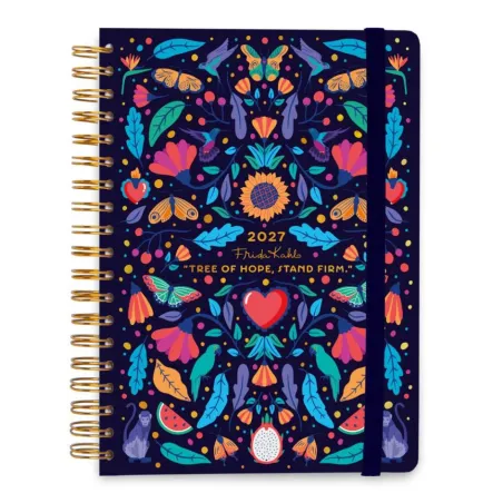 Agenda Anual Frida Kahlo A5 Semana Vista 2027