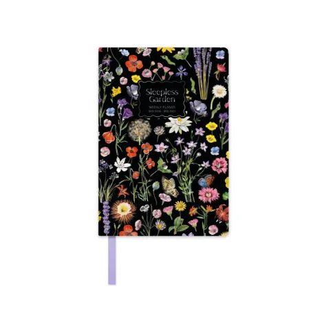 Agenda Anual Sleepless Garden A6 Semana Vista 2027